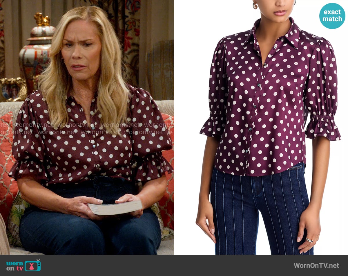 Leanne's Cinq a Sept top Leanne's Cinq a Sept top