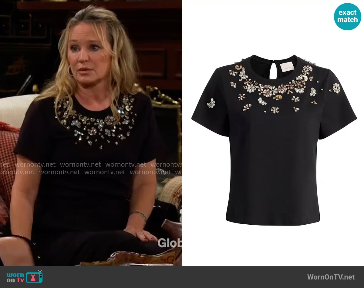 Sharon's Cinq a Sept top Sharon's Cinq a Sept top