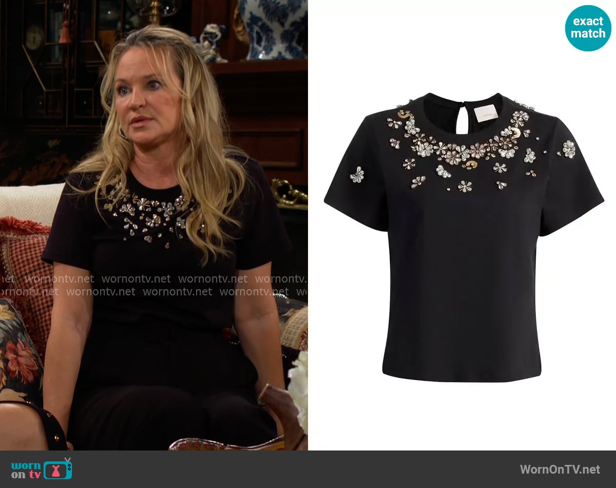 Sharon's Cinq a Sept top Sharon's Cinq a Sept top
