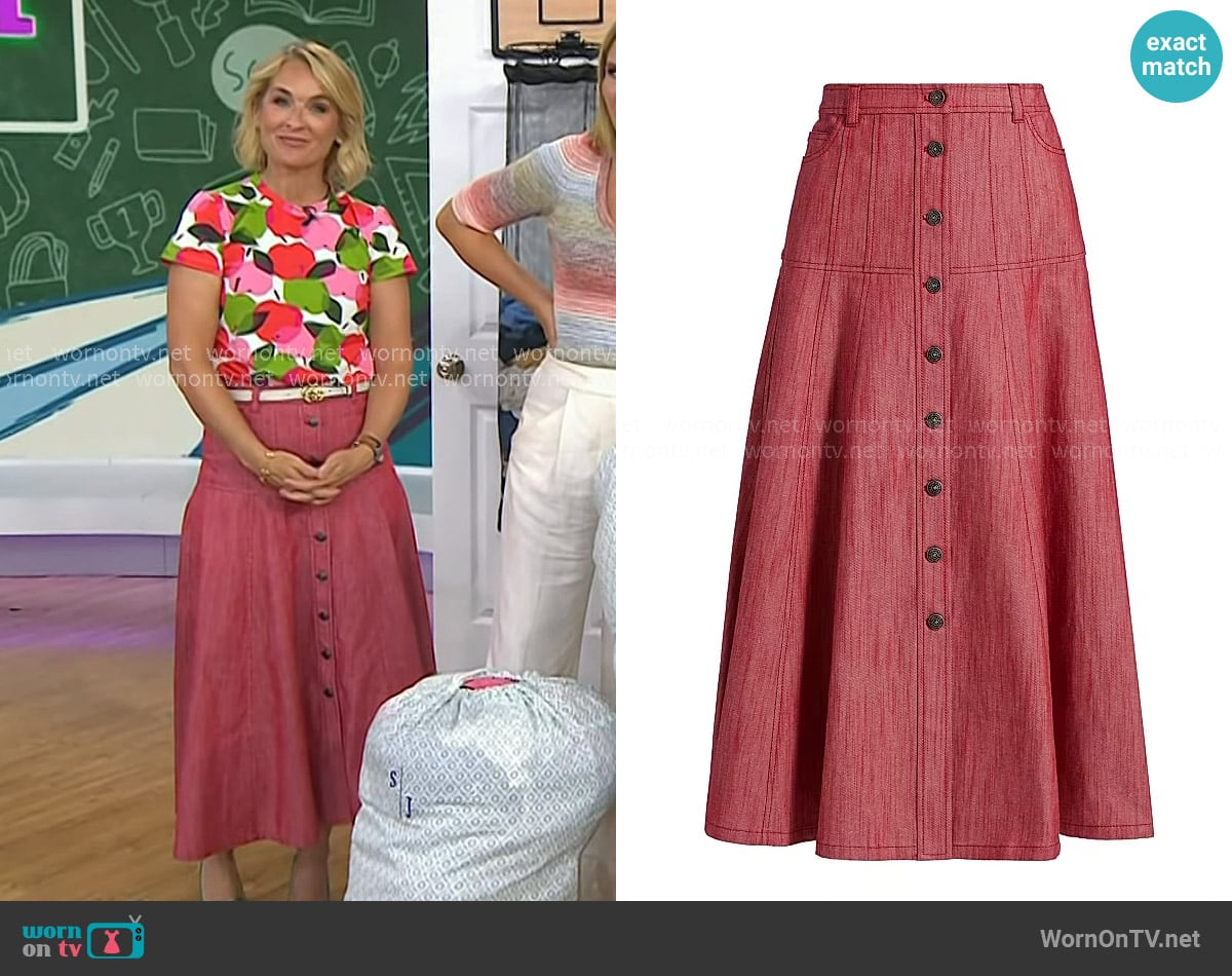 Meaghan Murphy's Cinq a Sept skirt Meaghan Murphy's Cinq a Sept skirt