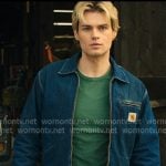 Cole’s denim jacket on My Life with the Walter Boys Cole’s denim jacket on My Life with the Walter Boys