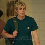 Cole’s teal tee on My Life with the Walter Boys