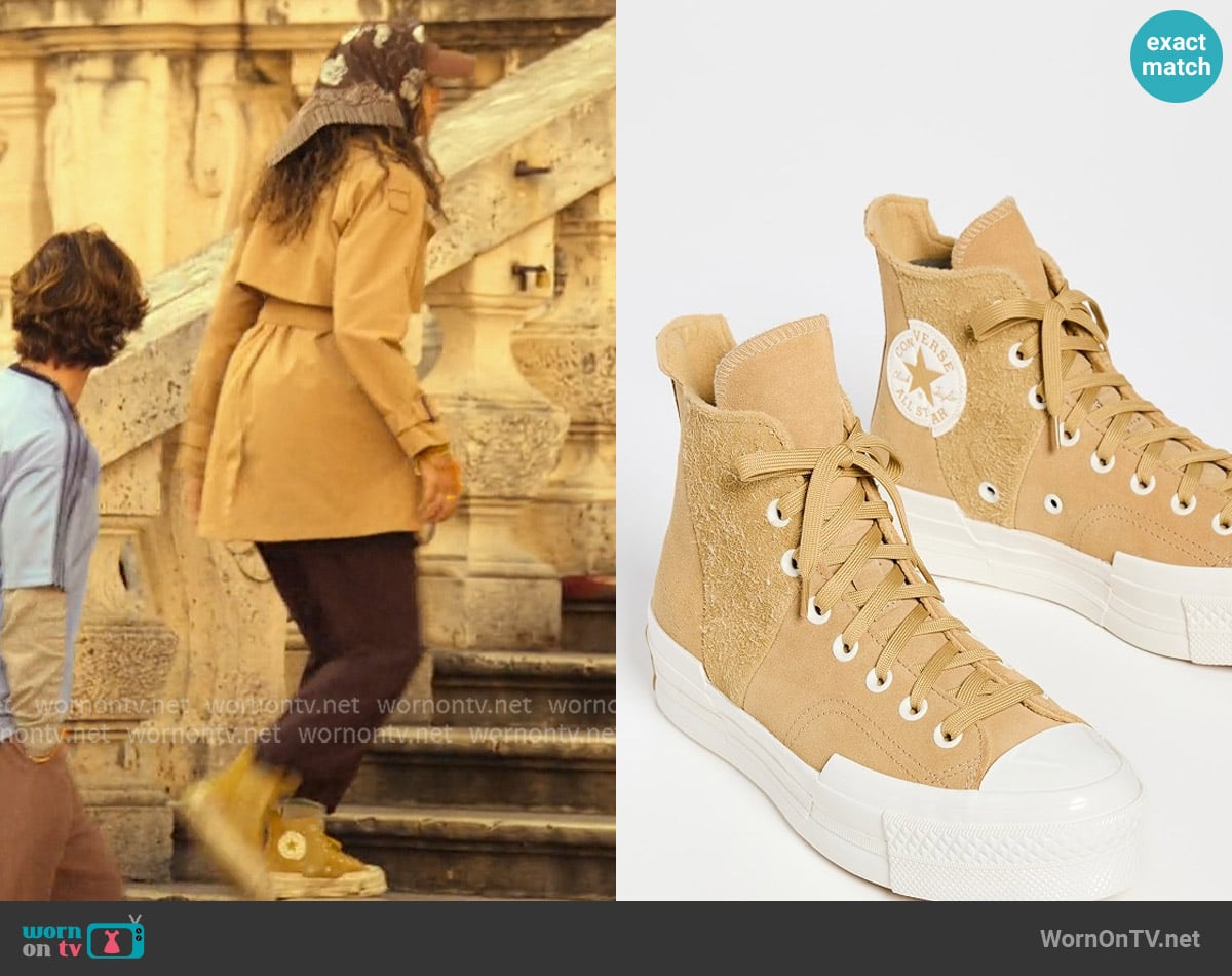 Converse Chuck 70 Plus Warm Winter Sneakers worn by Kiara Carrera (Madison Bailey) on Outer Banks Converse Chuck 70 Plus Warm Winter Sneakers worn by Kiara Carrera (Madison Bailey) on Outer Banks