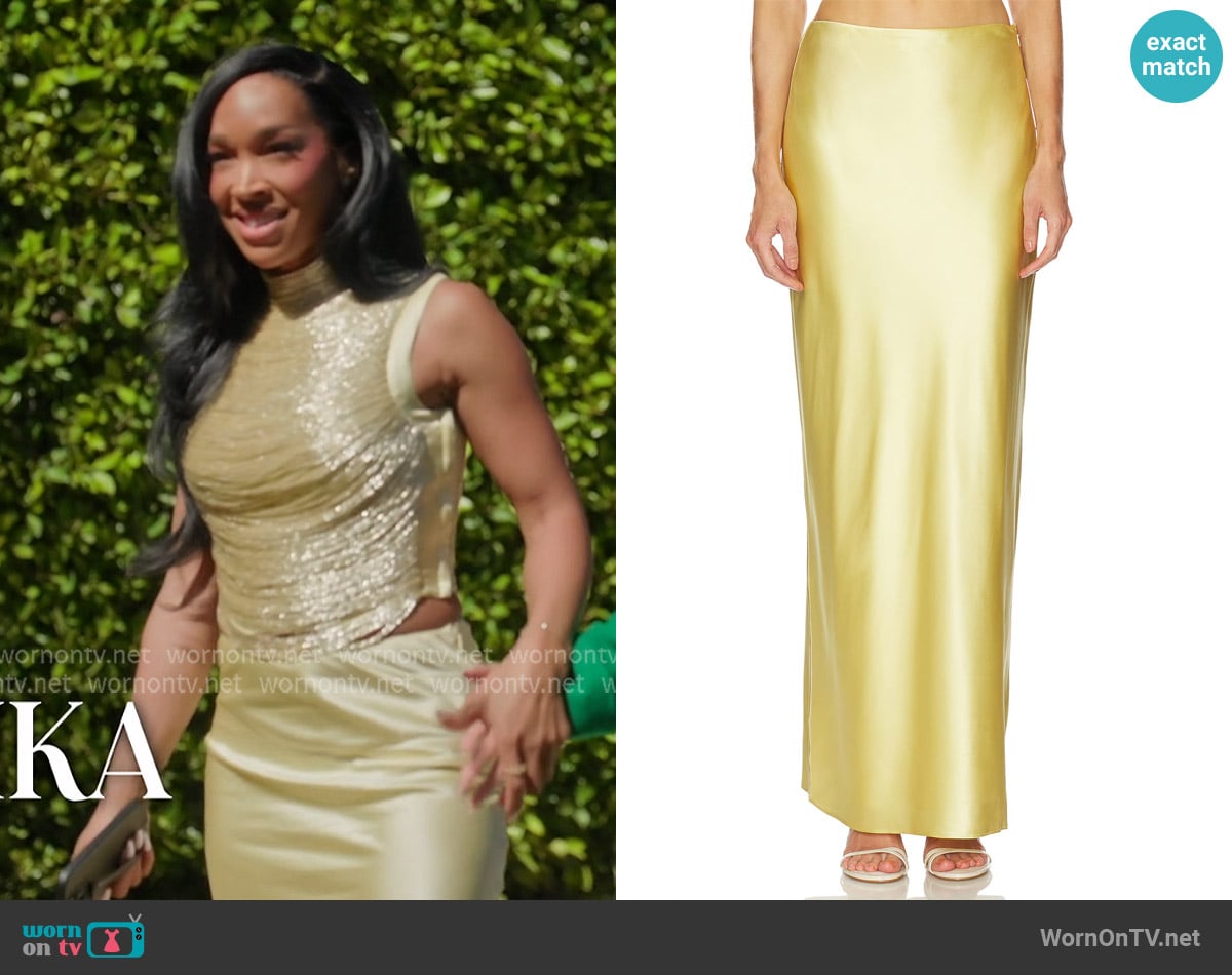 Malika's Cult Gaia skirt