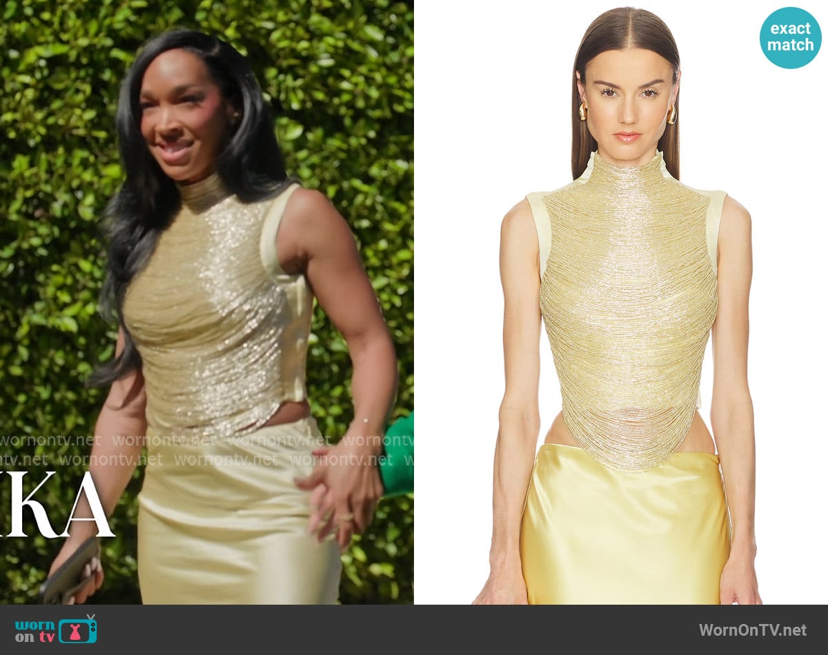 Malika's Cult Gaia top