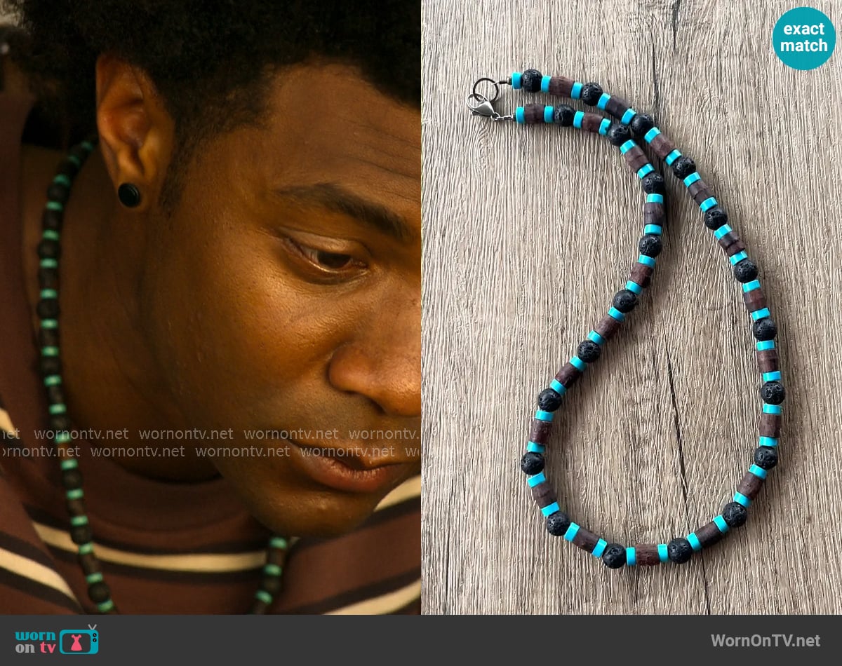 Pope's Dana LeBlanc necklace