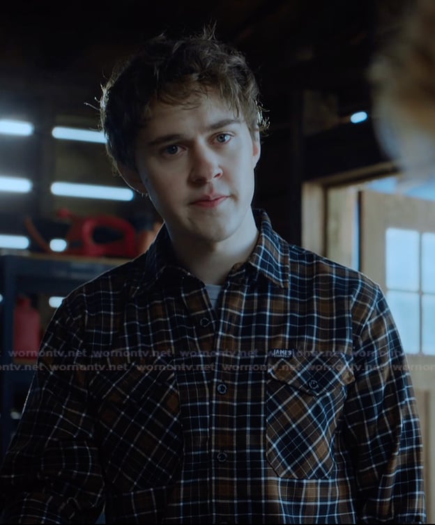 Danny’s plaid shirt on My Life with the Walter Boys Danny’s plaid shirt on My Life with the Walter Boys