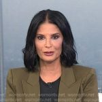 Darlene’s olive green blazer on Today