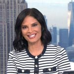 Darlene’s striped short sleeve dress on Today Darlene’s striped short sleeve dress on Today