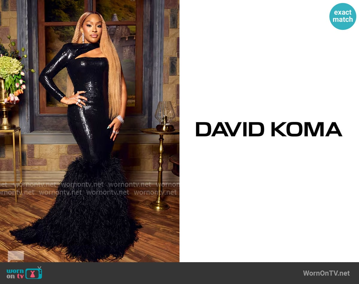 Drew's David Koma dress Drew's David Koma dress