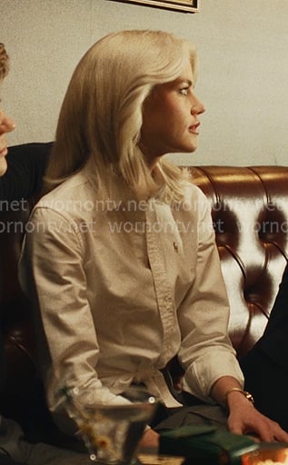 Debbie's white shirt on The Shards
