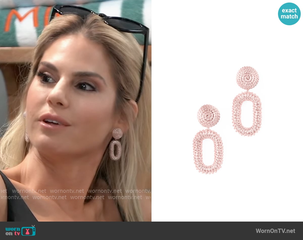 Serena's Deepa Gurnani earrings Serena's Deepa Gurnani earrings