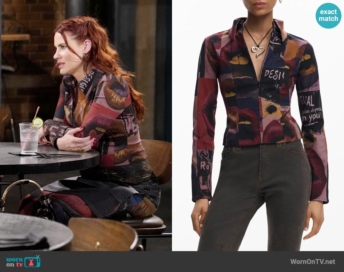 Sally's Desigual top Sally's Desigual top