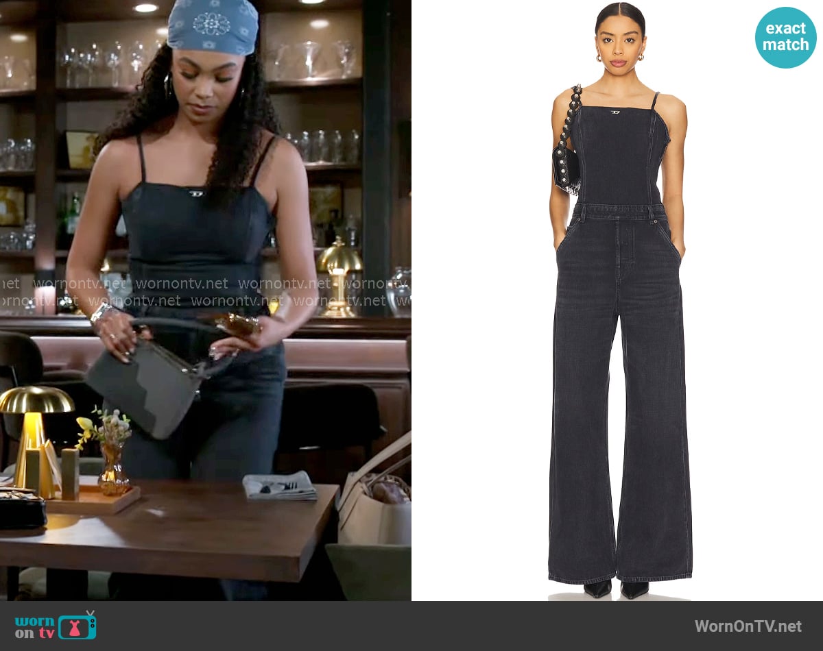 Chelsea's Diesel jumpsuit