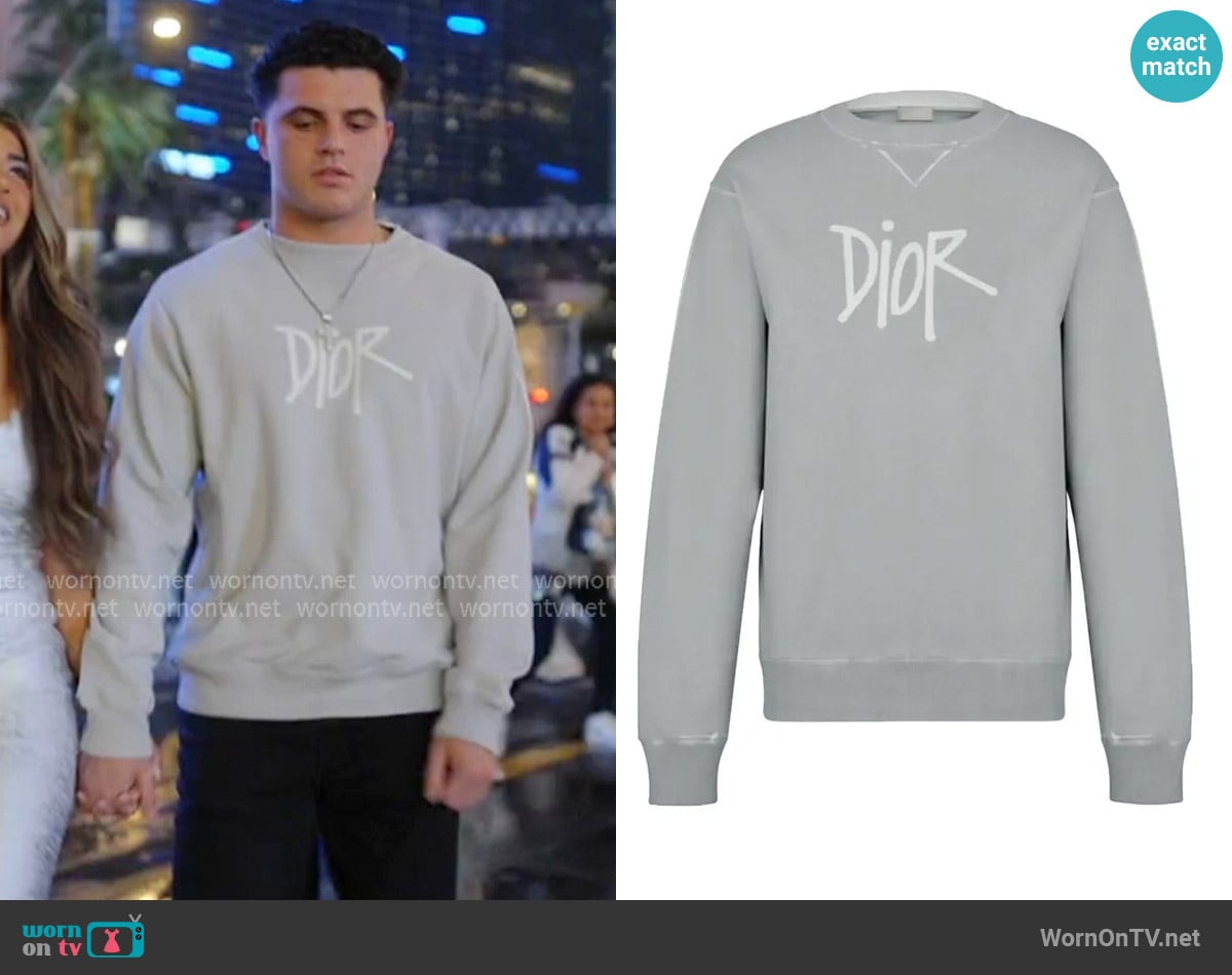 Christian Carmichael's Dior sweater Christian Carmichael's Dior sweater