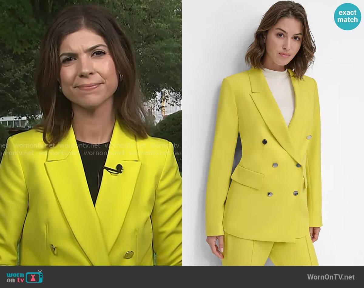 Monica Alba's DKNY jacket Monica Alba's DKNY jacket