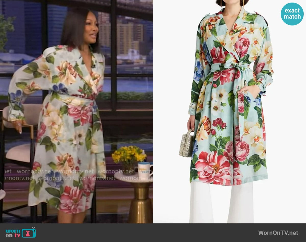 Garcelle's Dolce and Gabbana coat Garcelle's Dolce and Gabbana coat