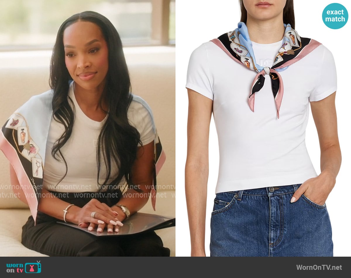 Malika's Dolce & Gabbana top Malika's Dolce & Gabbana top