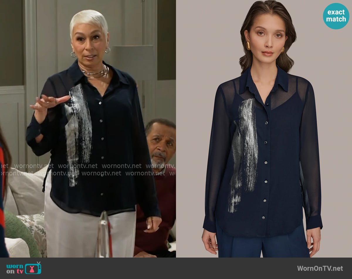 Anita's Donna Karan top Anita's Donna Karan top