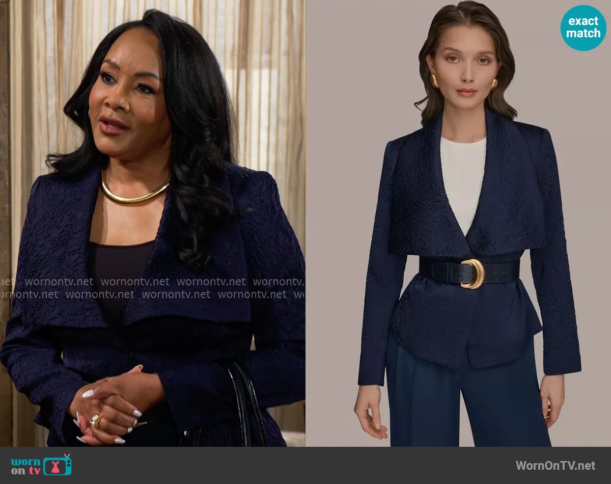 Stephanie's Donna Karan jacket Stephanie's Donna Karan jacket