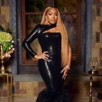 Drew’s black reunion dress on The Real Housewives of Atlanta Drew’s black reunion dress on The Real Housewives of Atlanta
