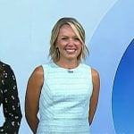 Dylan’s green tweed dress on Today Dylan’s green tweed dress on Today