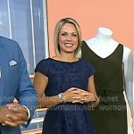 Dylan’s navy floral cap sleeve dress on Today Dylan’s navy floral cap sleeve dress on Today