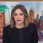 Ellison’s black long sleeve dress on NBC News Daily Ellison’s black long sleeve dress on NBC News Daily