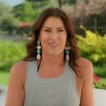 Emily’s gray twist front crop top on The Real Housewives of Orange County