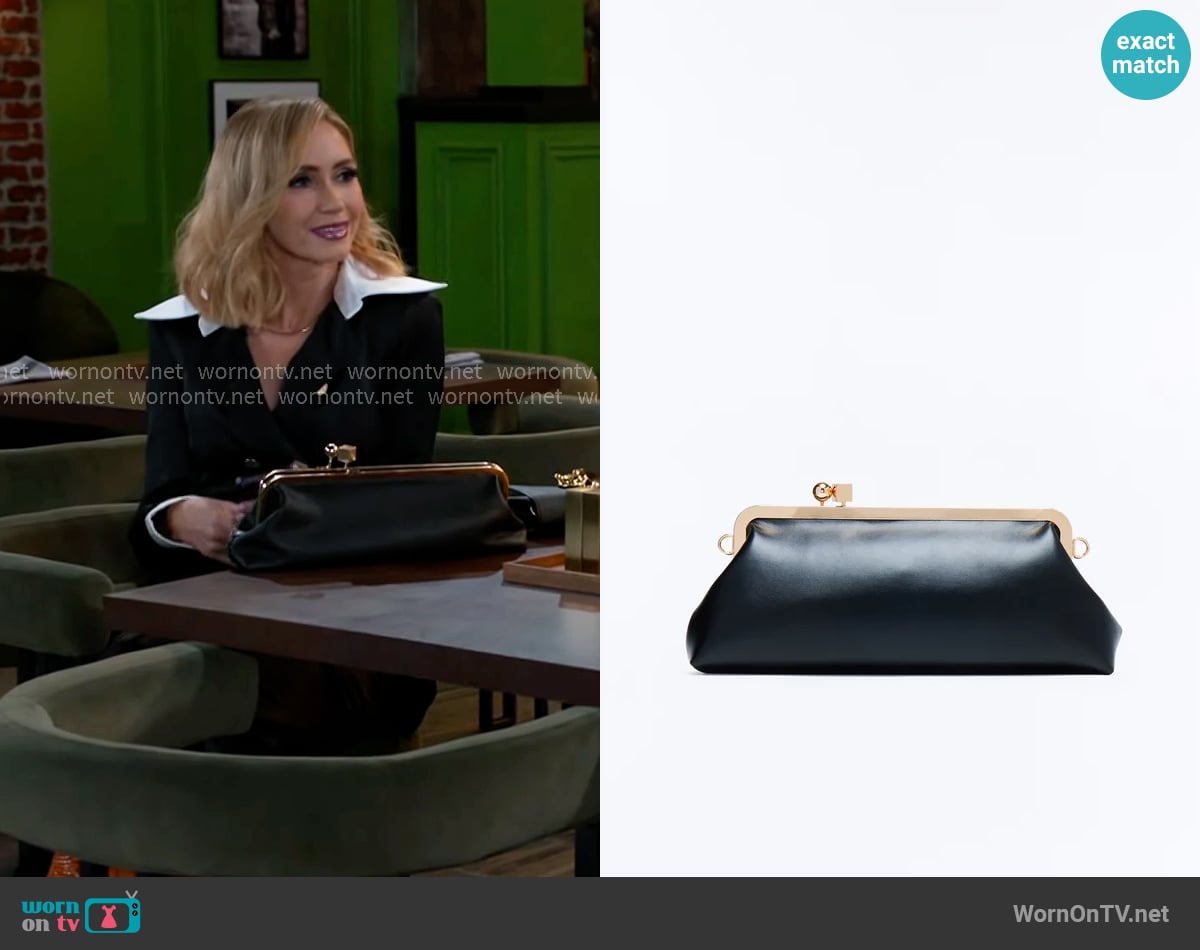 Fashion Nova Don't Kiss And Tell Faux Leather Bag worn by Heather Armstrong (Ashley Jones) on Beyond the Gates Fashion Nova Don't Kiss And Tell Faux Leather Bag worn by Heather Armstrong (Ashley Jones) on Beyond the Gates