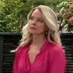 Felicia’s pink blouse on General Hospital Felicia’s pink blouse on General Hospital