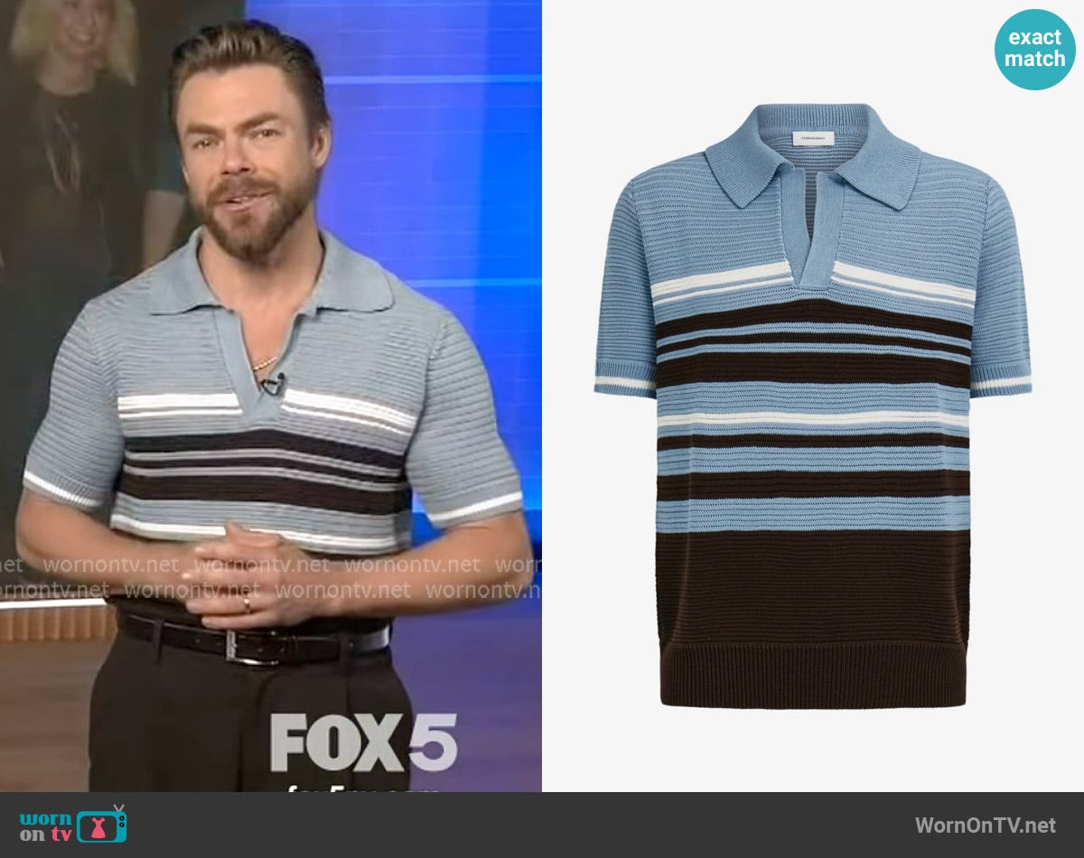 Derek Hough's Ferragamo shirt Derek Hough's Ferragamo shirt