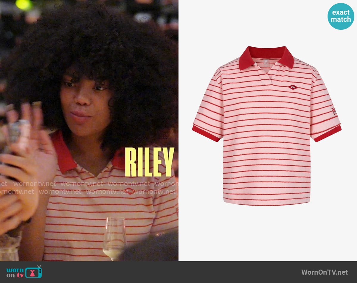 Riley's Fila top Riley's Fila top