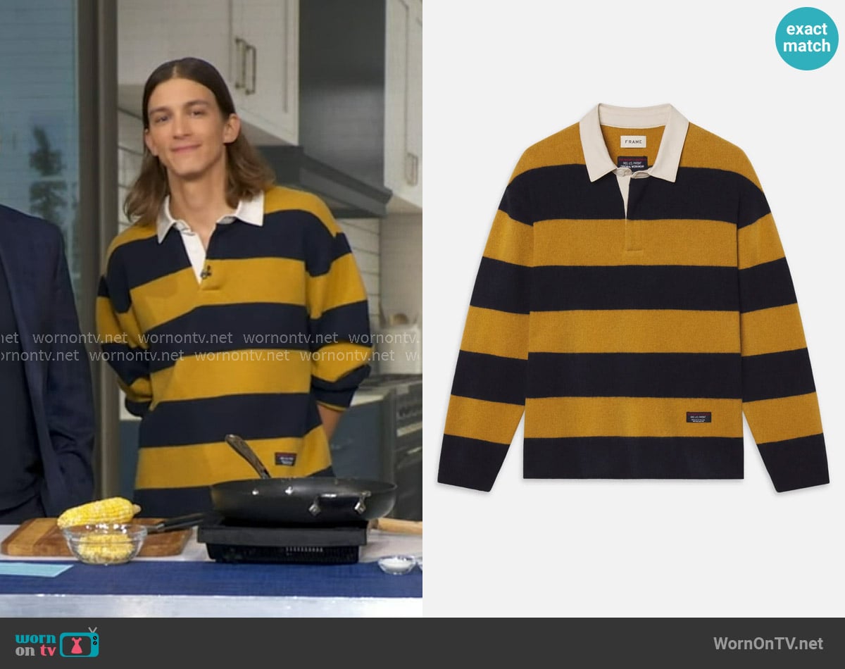 Pierce Abernathy's Frame x The Society Archive sweater Pierce Abernathy's Frame x The Society Archive sweater