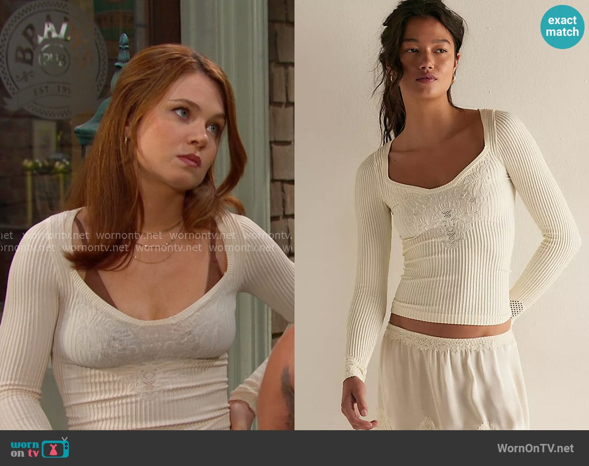 Joy's Free People top Joy's Free People top
