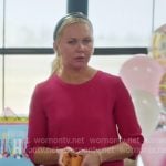 Galyna’s pink scalloped mini dress on The McBee Dynasty Real American Cowboys
