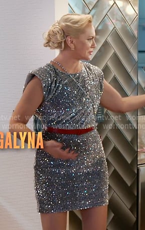 Galyna's sequin mini dress on The McBee Dynasty Real American Cowboys