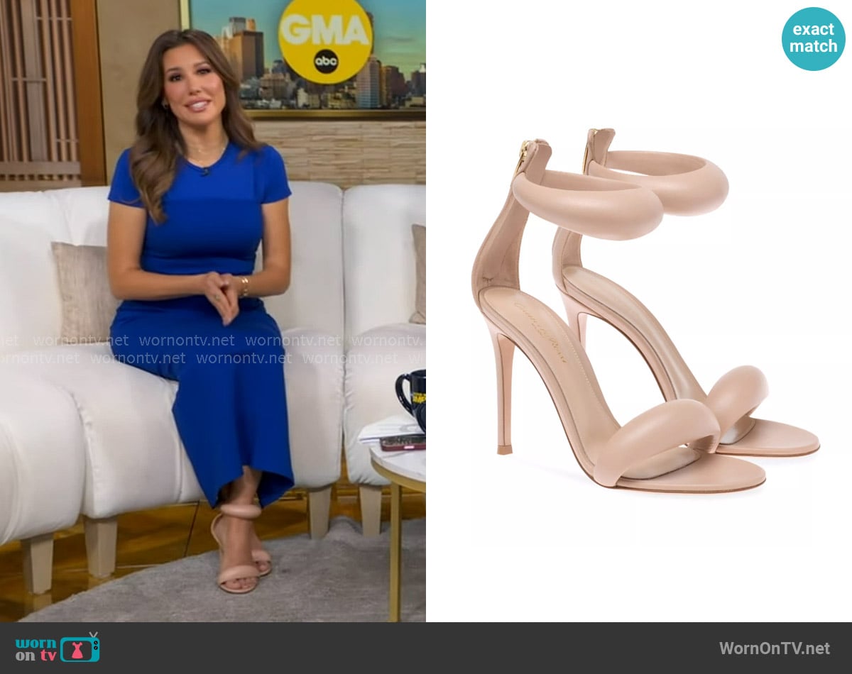 Leslie Lopez's Gianvito Rossi shoes