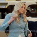 Gina’s denim shirt on The Real Housewives of Orange County Gina’s denim shirt on The Real Housewives of Orange County