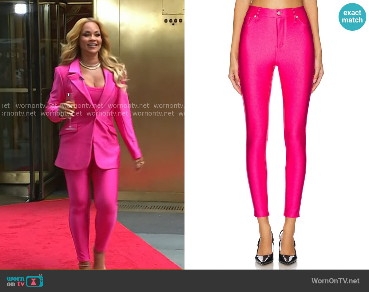 Good American Compression Shine Good Waist worn by Gizelle Bryant on Today Good American Compression Shine Good Waist worn by Gizelle Bryant on Today