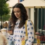 Grace’s patchwork corduroy bag on My Life with the Walter Boys