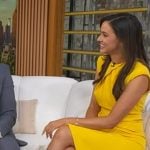 Hanna’s beige heel pumps on Good Morning America Hanna’s beige heel pumps on Good Morning America