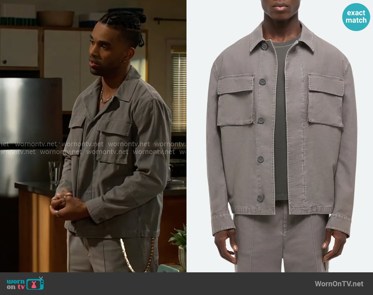Izaiah's Helmut Lang jacket Izaiah's Helmut Lang jacket