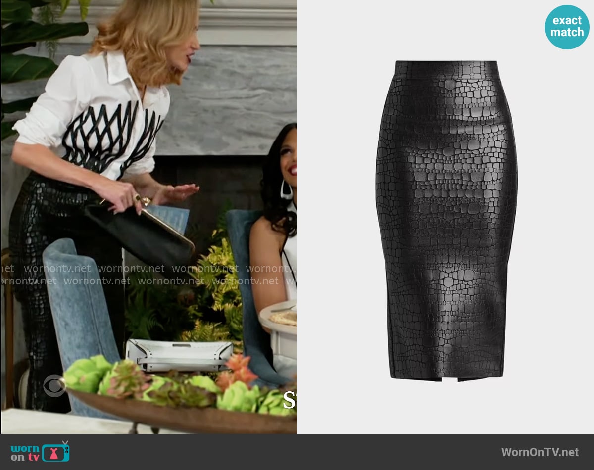 Heather's Herve Leger skirt Heather's Herve Leger skirt