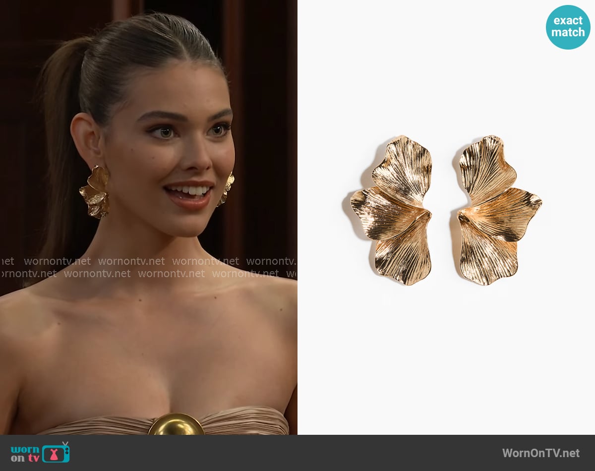 Electra's H&M earrings Electra's H&M earrings