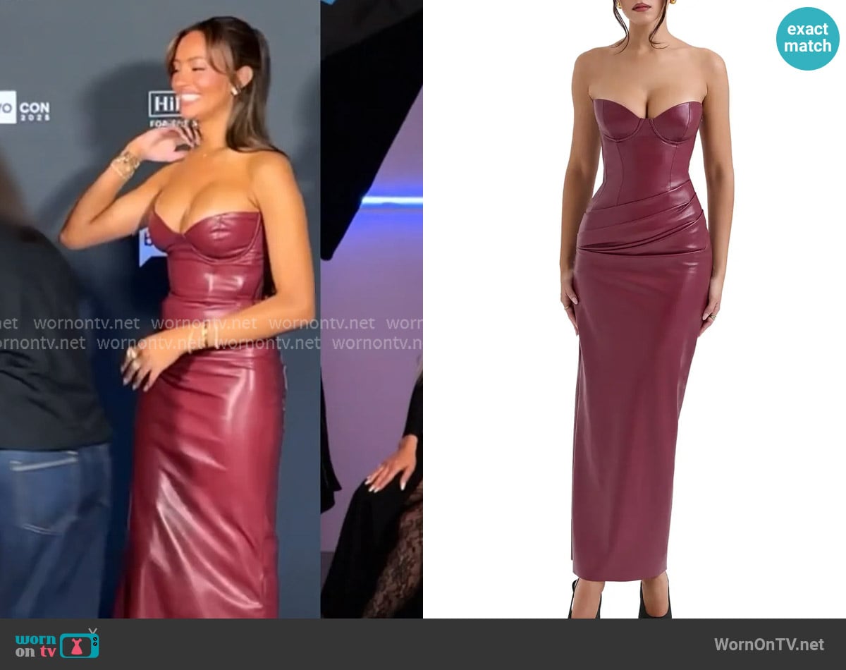 Emira's House of CB dress Emira's House of CB dress