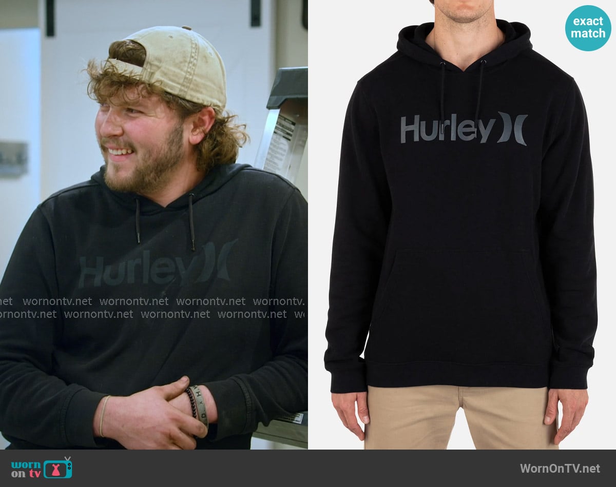 Hurley One And Only Fleece Pullover worn by Brayden McBee on The McBee Dynasty Real American Cowboys Hurley One And Only Fleece Pullover worn by Brayden McBee on The McBee Dynasty Real American Cowboys
