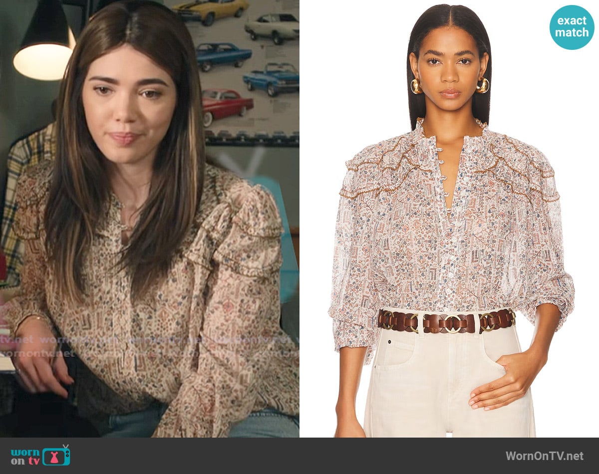 Erin's Isabel Marant top Erin's Isabel Marant top