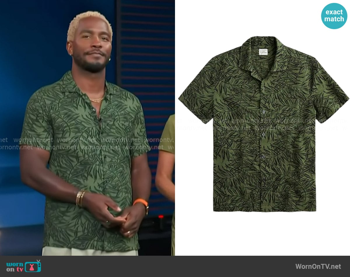 Scott's J. Crew shirt
