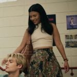 Jackie’s floral print mini skirt on My Life with the Walter Boys Jackie’s floral print mini skirt on My Life with the Walter Boys